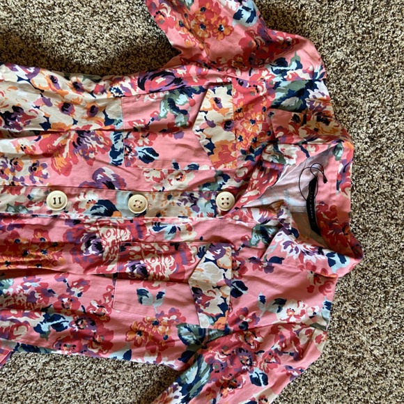 Zara Floral Print Midi Dress - Picture 2 of 6